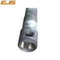 double hole bimetallic barrel for extruder